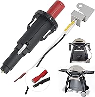 Vista 12 de SafBbcue Encendedor de parrilla 80475 para Weber Q120 Q220 Series Parrillas Interruptor electrónico de 2 salidas Kit de botón de encendido