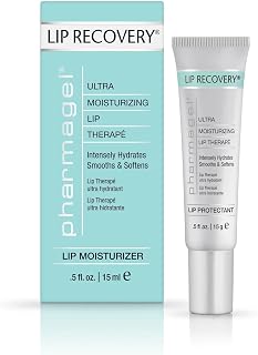 Pharmagel Lip Recovery Protectant, Hydrating Lip Treatment for Lip Lines and Wrinkles | Lip Moisturizer | Lip Balm & Repair - 0.5 oz.