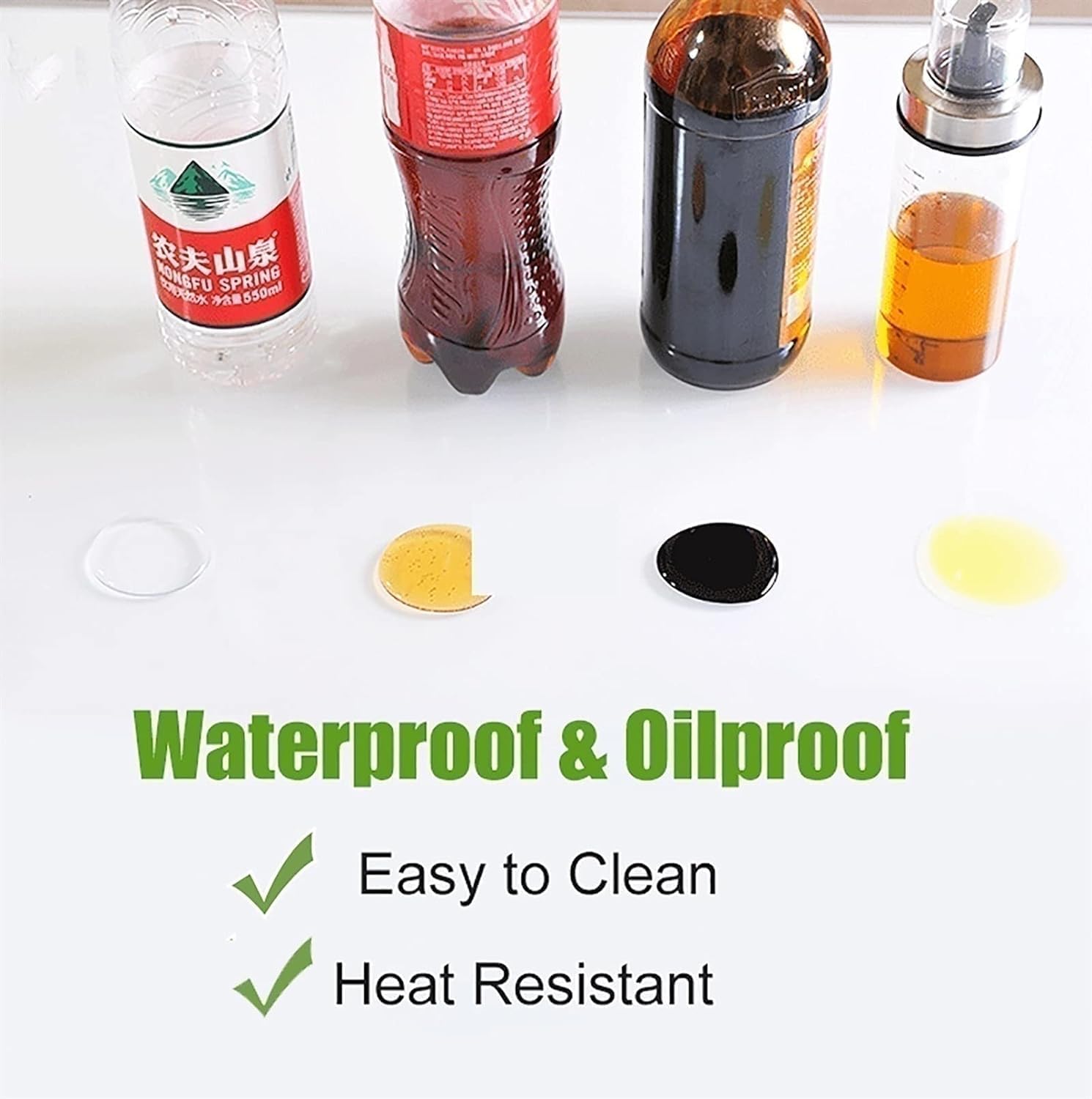 Vinyl Large Area Rug Protector Cover for Hardwood Floors - Clear Plastic Carpet Runner for Living Room Entryway Home - Non Slip Ft Floor Protector