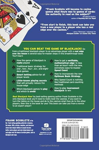 Beat Blackjack Now!: The Easiest Way To Get The Edge! #TOP1