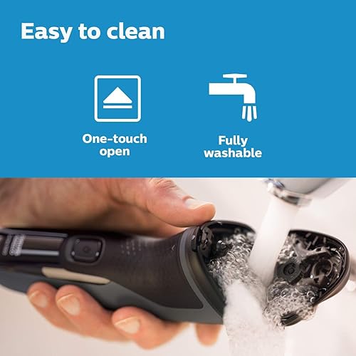 Miniatura 6 de Philips Norelco Shaver 2300 - Afeitadora eléctrica recargable con recortadora emergente negro 1 unidad S121181