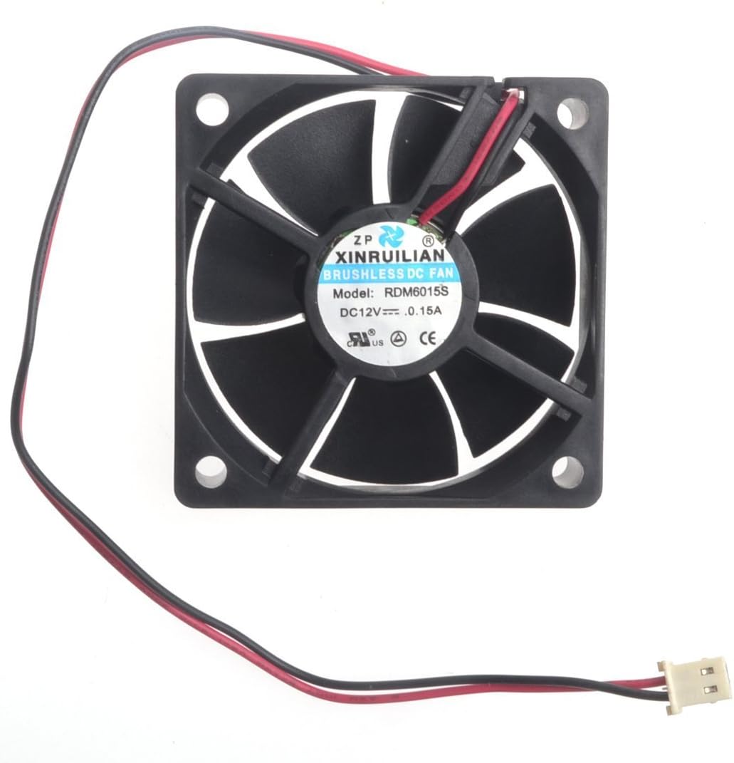 PUULI Xinruilian RDM6015S Server Sleeve DC Brushless FAN 12V 0.15A 606015mm 2pin Cooling Fan Cooler