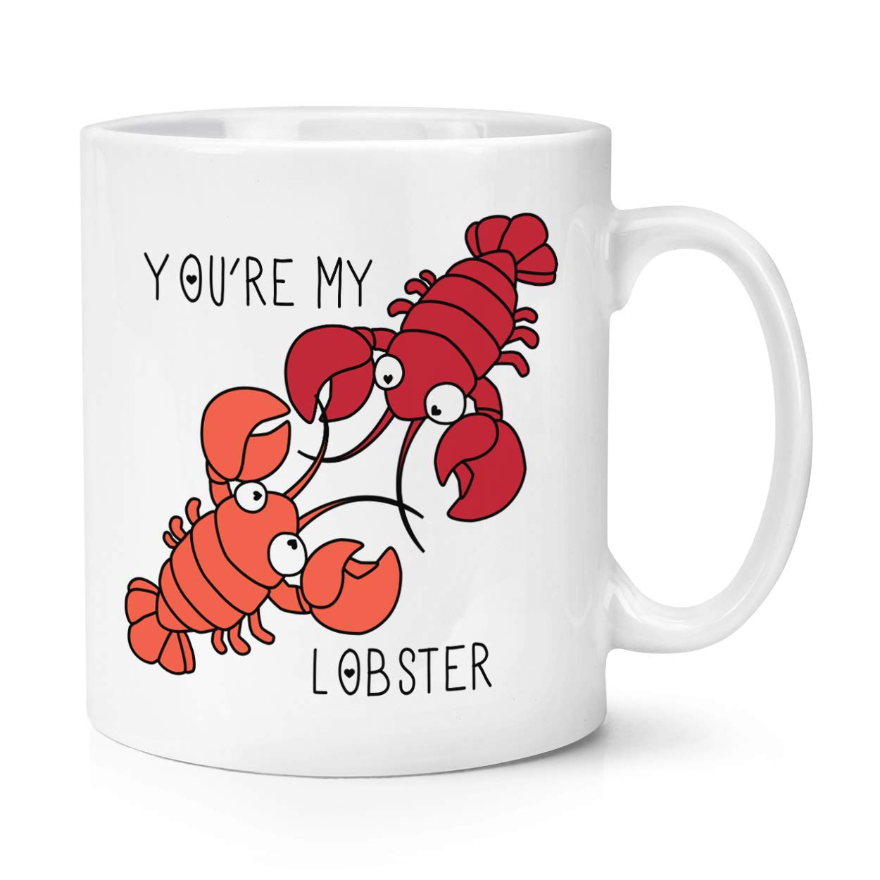 Gift Base White You're My Lobster Quote 10Oz Mug Cup