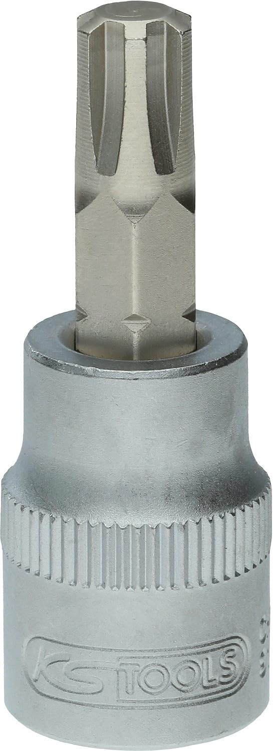 KS Tools 917.3925 3/8 Inch Bit Socket for RIBE Screws M8 Length 48 mm