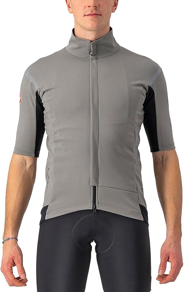 Amazon.com : Castelli Men's Sports Jacket, Nickel-Grey/Grey, L