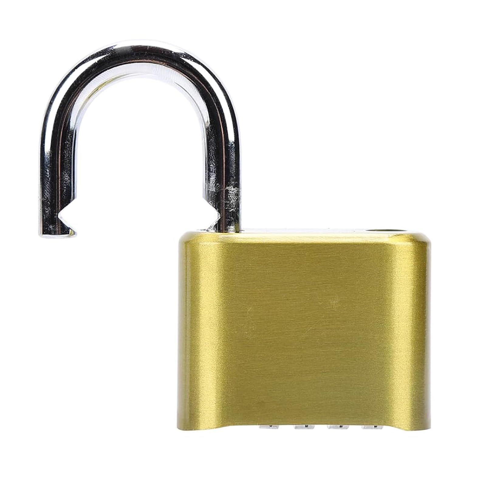 Elnwnnkc Multicolor Type Gold Combination Padlocks With 10000 Codes Resistant To Pick Waterproof For Outdoor Security Concealed Padlocks