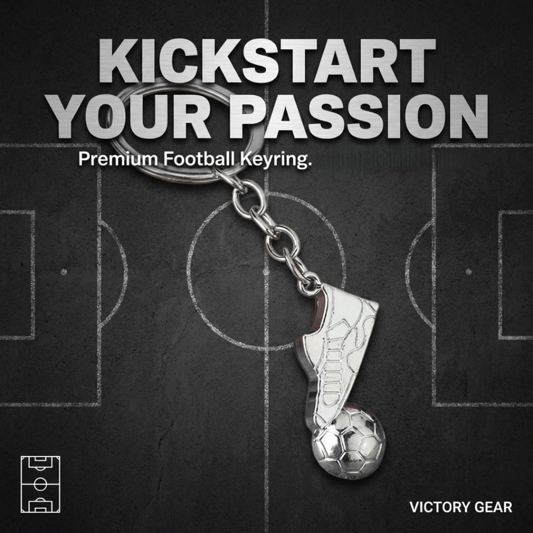Rotatable Soccer Shoe Keychain, Sports Souvenir Pendant