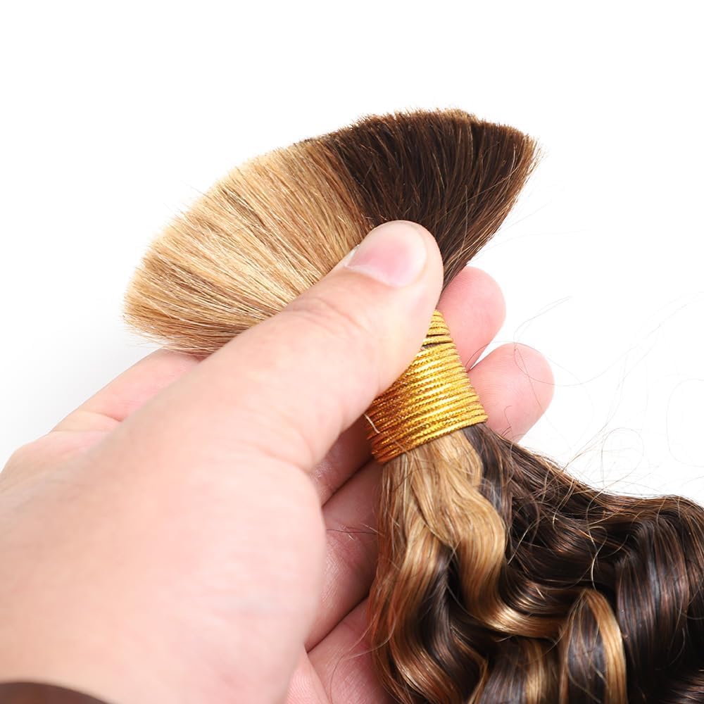 Human Braiding Hair Extensions - 100% Raw Human Hair Bulk