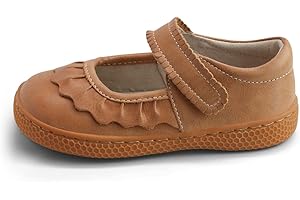 Livie & Luca Girls' Classic Mary Jane Shoes - Safety-Certified with Removable Insole