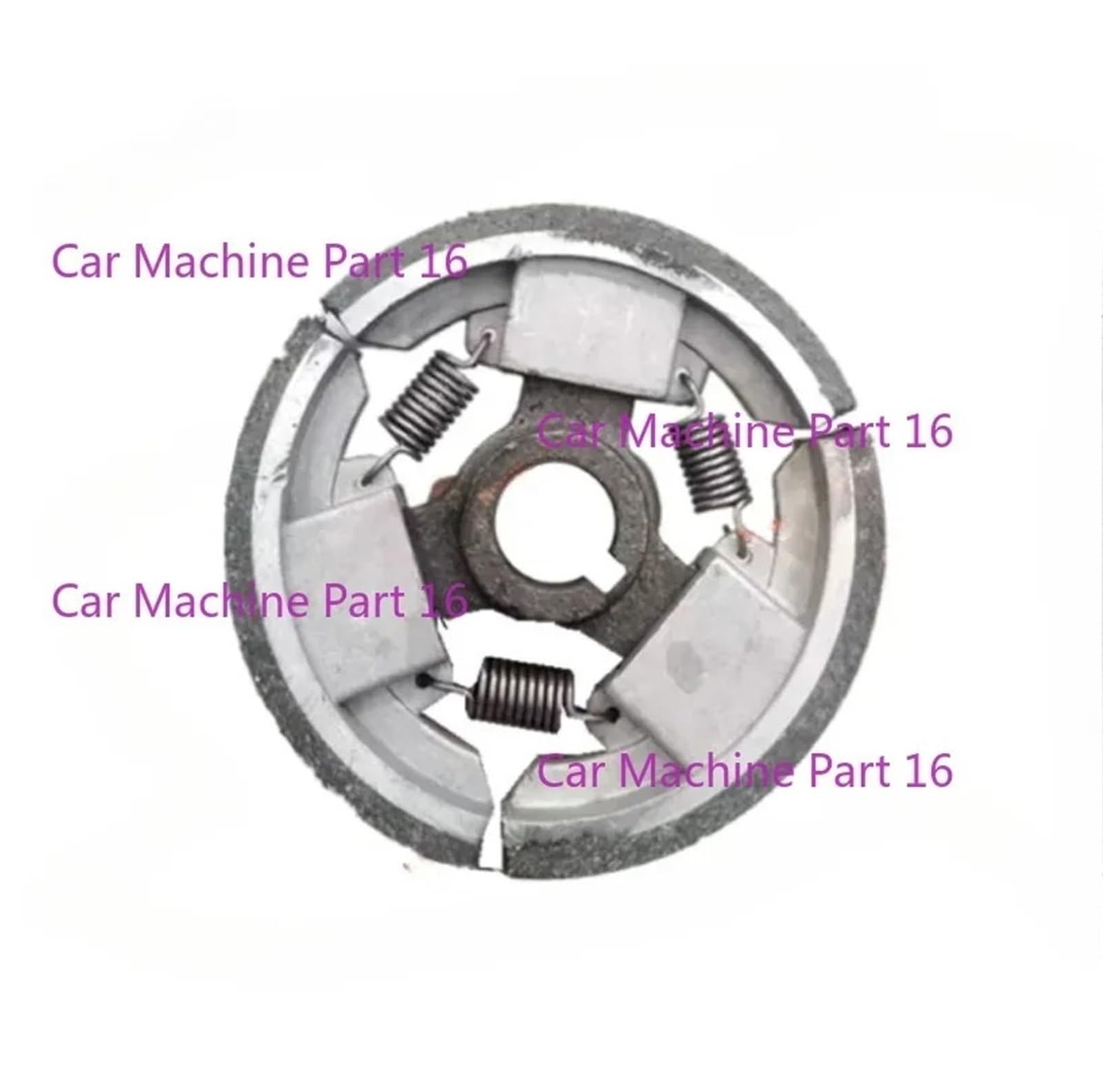 Sets para embrague para coche Compatible con motor de gasolina 170F, motor diésel, embrague centrífugo automático, embrague de eje 168F20, polea de timón. Guia Embrague(4)