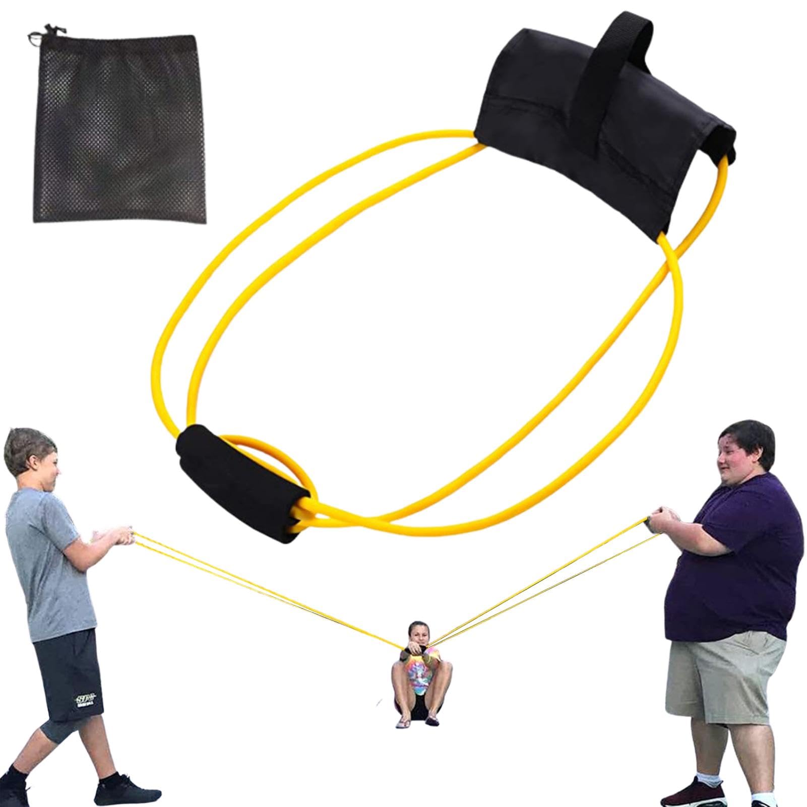Water Launcher, 300 Yard T-Shirt Water Balloon Launcher Slingshot - Heavy Duty Water Balloon Launcher for Outdoor Beach Water Trebuchet Catapult