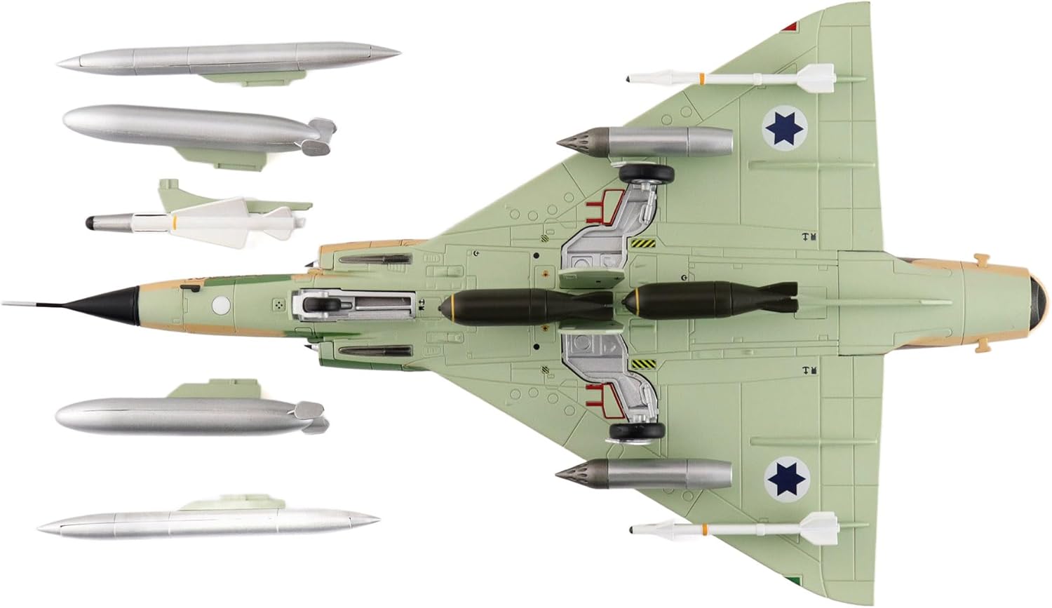 Hobby Master | 1:72 Scale Diecast Military Aircraft Replica | Mirage IIICJ 768, The First Jet Squadron, Ramat David AB, Dec 1970 | Model HA9804