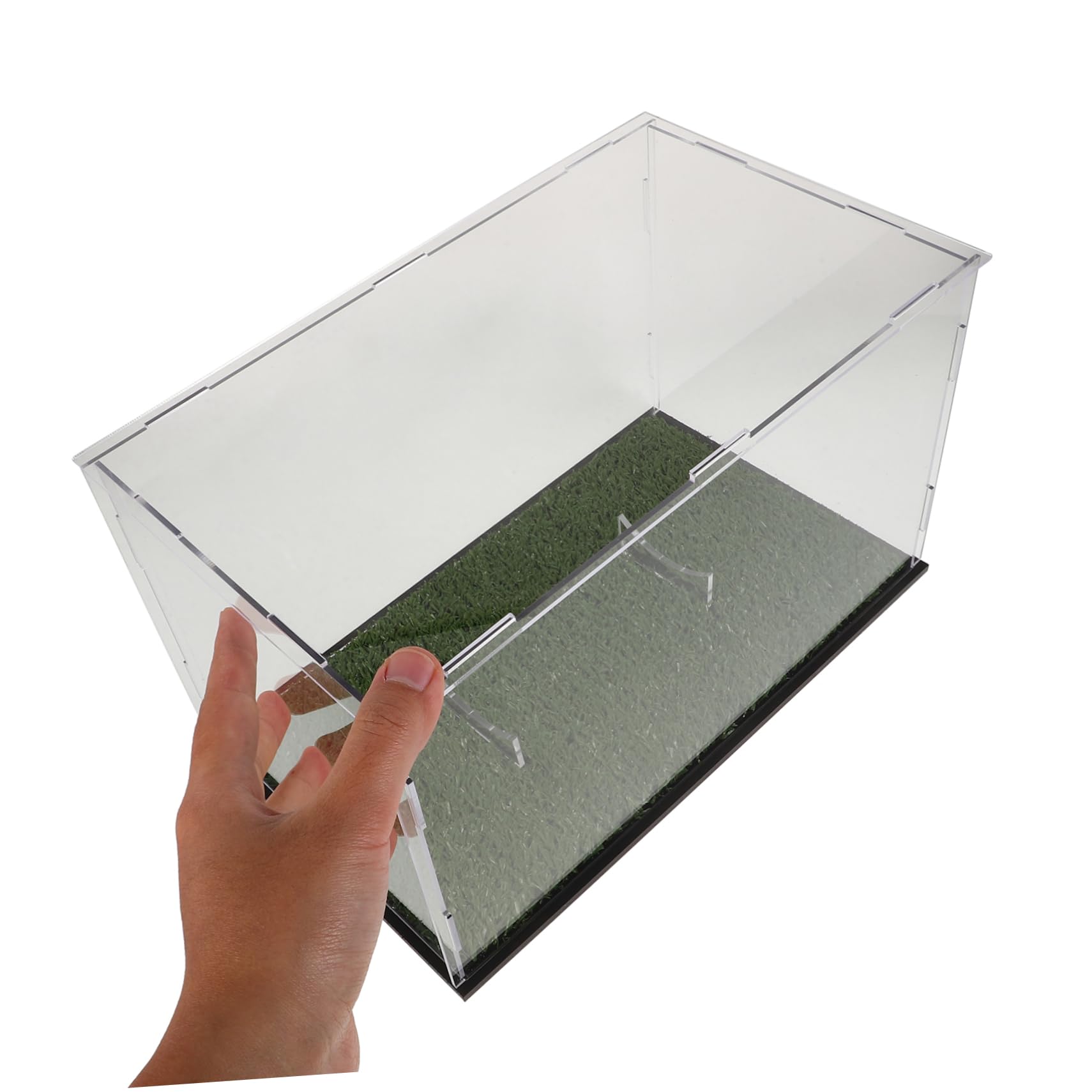 VALICLUD Caja De Rugby Soporte Multiusos Vitrina Acrílica para Balones De Fútbol