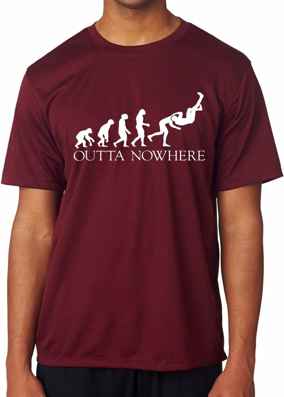 AM CLOTHING Out of Nowhere RKO Wrestling T-Shirt