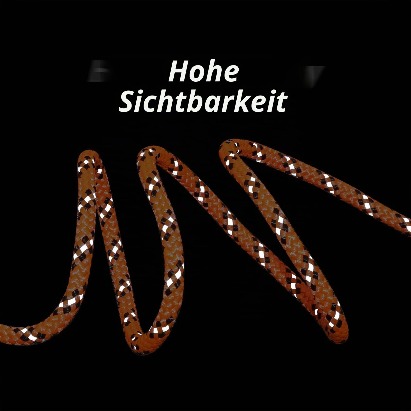 XiaZ Hundeleine für Camping, 15,2 m tragbares Überkopf-Trolley-System für Hunde bis zu 90 kg, Hundeleine für Hof, Camping, Parks, Outdoor-Events, 5 Minuten Aufbau