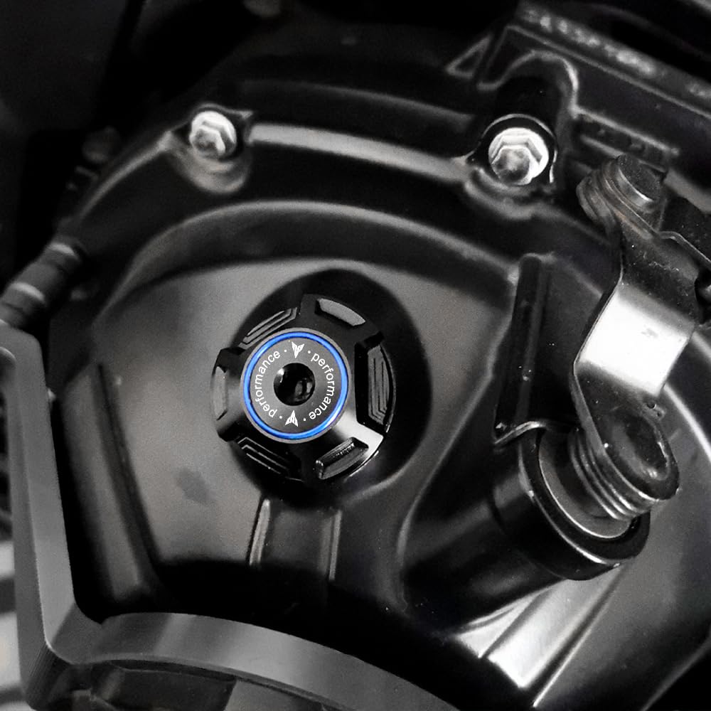Per MT09 MT-09 SP MT 09 2021-2025 TRACER 9 GT Plus Accessori in alluminio Moto Prima e Dopo Liquido Freno Riserva Calza Olio Motore Coperchio di riempimento