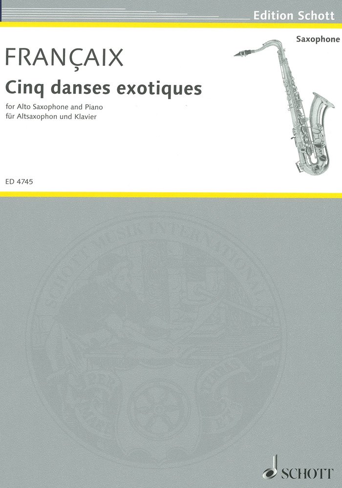 Françaix: 5 danses exotiques