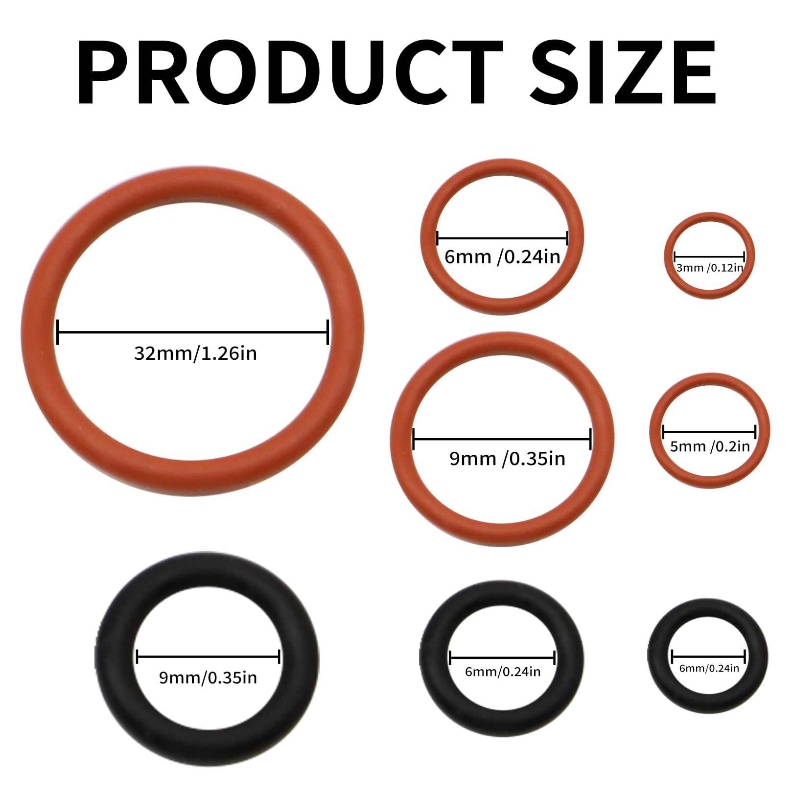 30-Pack Sealing Ring Kit For Philips Saeco Lattego Coffee Machine - Brewing Group, Valve & Nozzle O-Rings