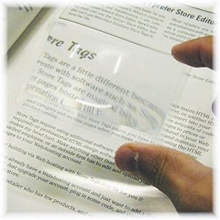 (LOT of 2) Universal Credit Card Wallet Pocket 2X Magnifier