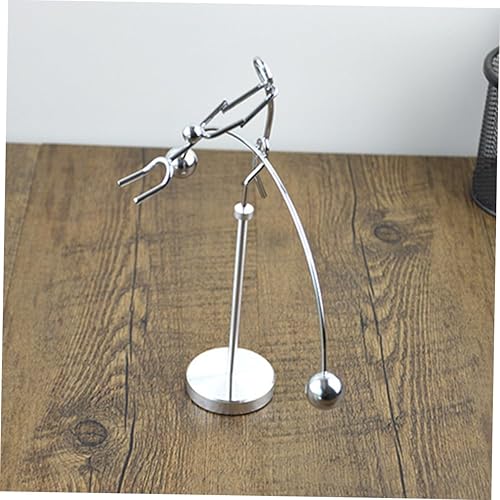 Miniatura 6 de Balance Eulers Disk Toy Giroscopio Arte Balance Juguete Física Balancing Tumbler Juguete Física Equilibrio Juguete Hombres Decoración Del Hogar