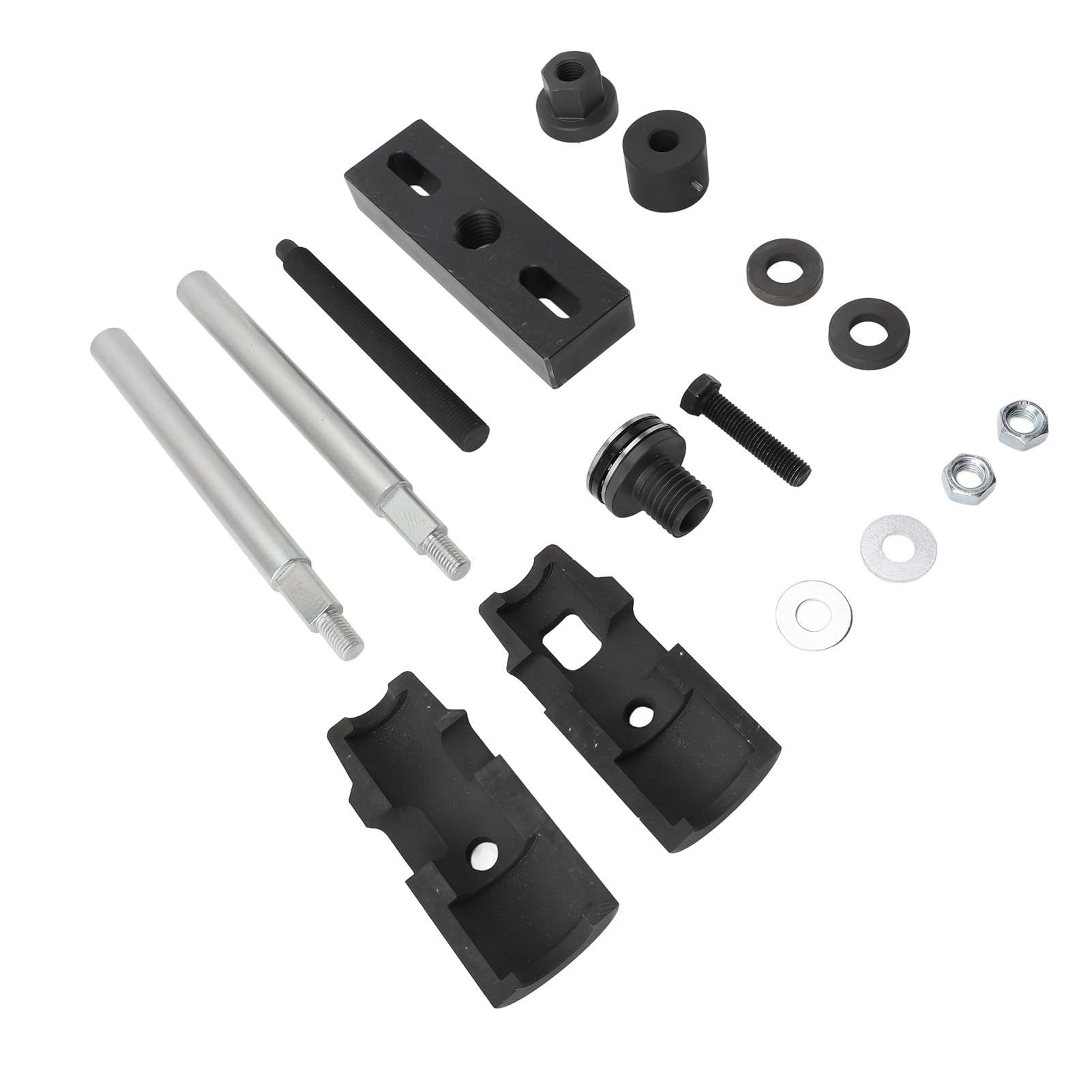 Zerodis Set Estrattore per Iniettori, Strumento in Acciaio al Carbonio con 22 Adattatori Rimozione Efficiente degli Iniettori nei Motori Edge 2.0L