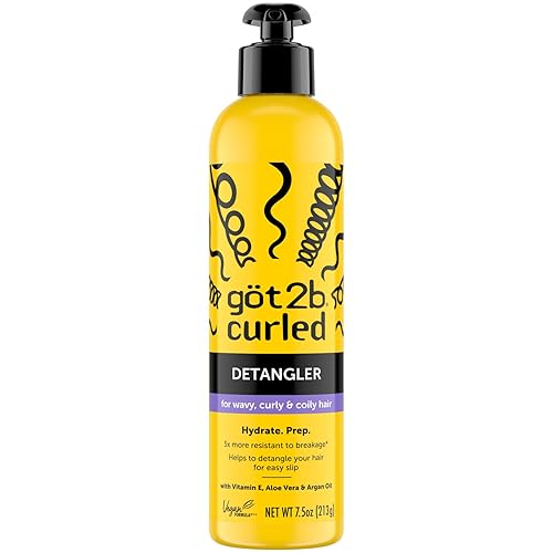 Got2b Curled Detangler, 7.5oz, for all curl types, wavy, curly
