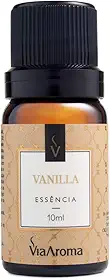 Essência Via Aroma Vanilla Para Aromatizador Aromaterapia 10ml
