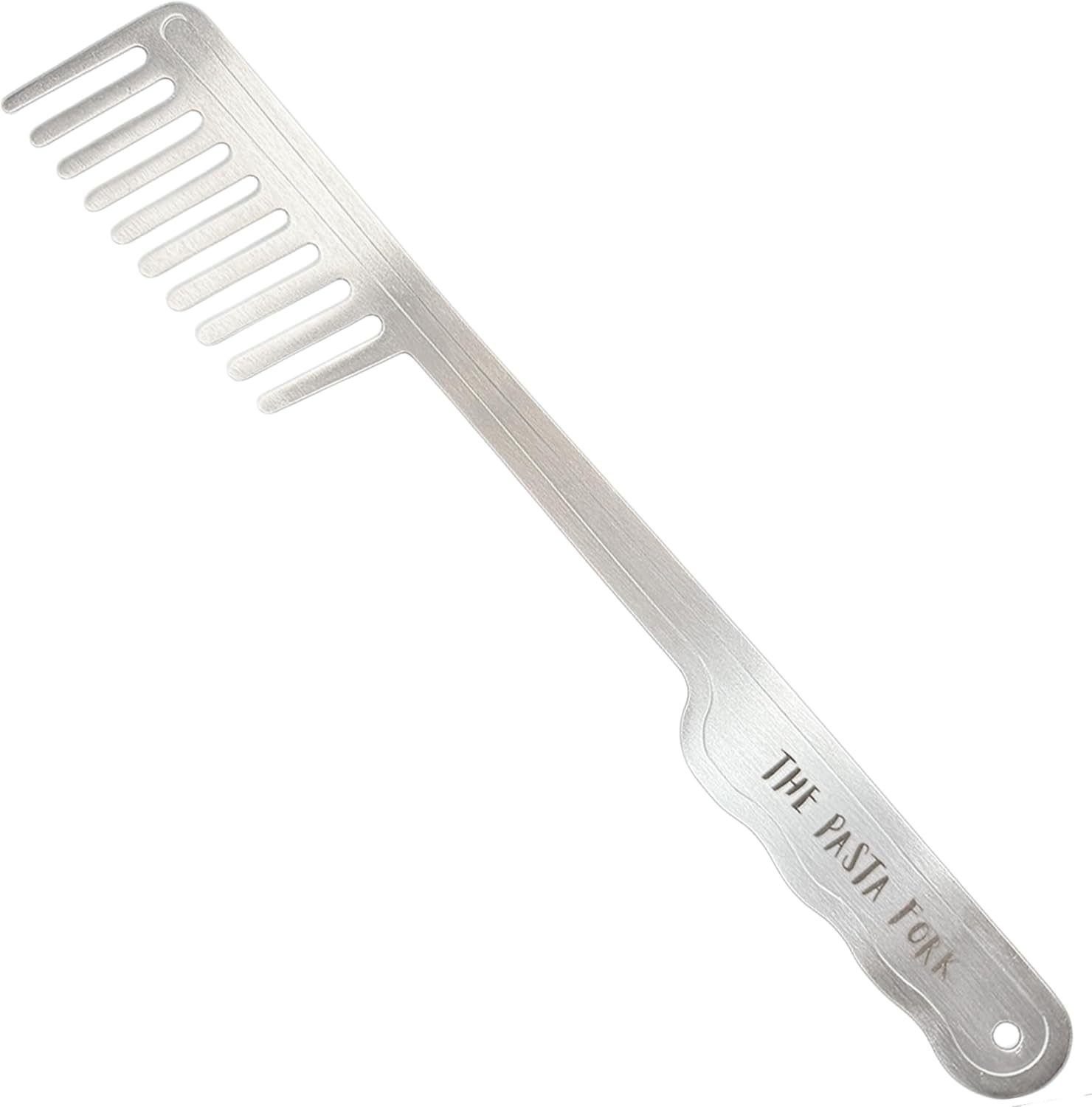 – Stainless Steel Pasta Server Italian Kitchen Utensil for Spaghetti, Linguine & Noodle Serving I
