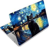 Vista 141 de Adhesivo para laptop de 12.1-15.6 pulgadas, calcomanía reutilizable universal de vinilo para laptop, protector de arte impermeable en color panal