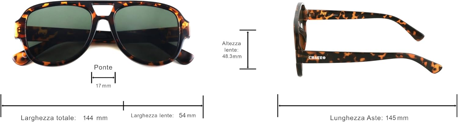 CHARRO Men's Glam Sunglasses