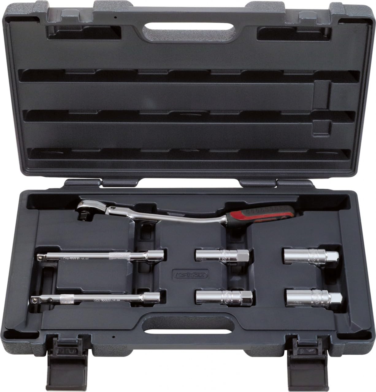 KS Tools918.0607 Chrome + Spark Plug Service Set, 7 Pieces