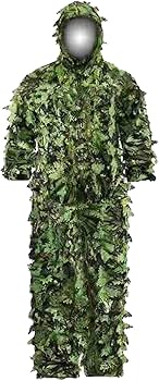 迷彩服セット サバイバルゲーム用 Amazon | Sutekus サバゲー 戦闘服 ギリースーツ フード付 サバイバル