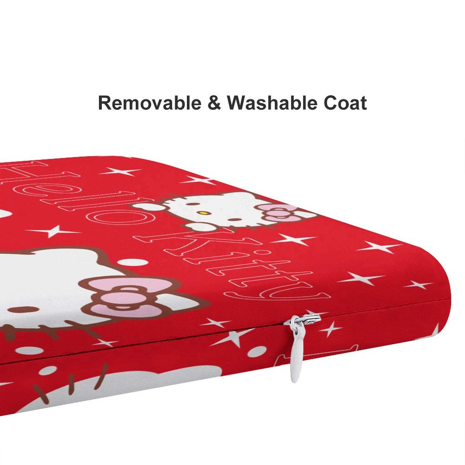 ハローキティ Dカットイグサザブトン クッション ハイビスカス キティ ハローキティ Dカットイグサザブトン クッション ハイビスカス