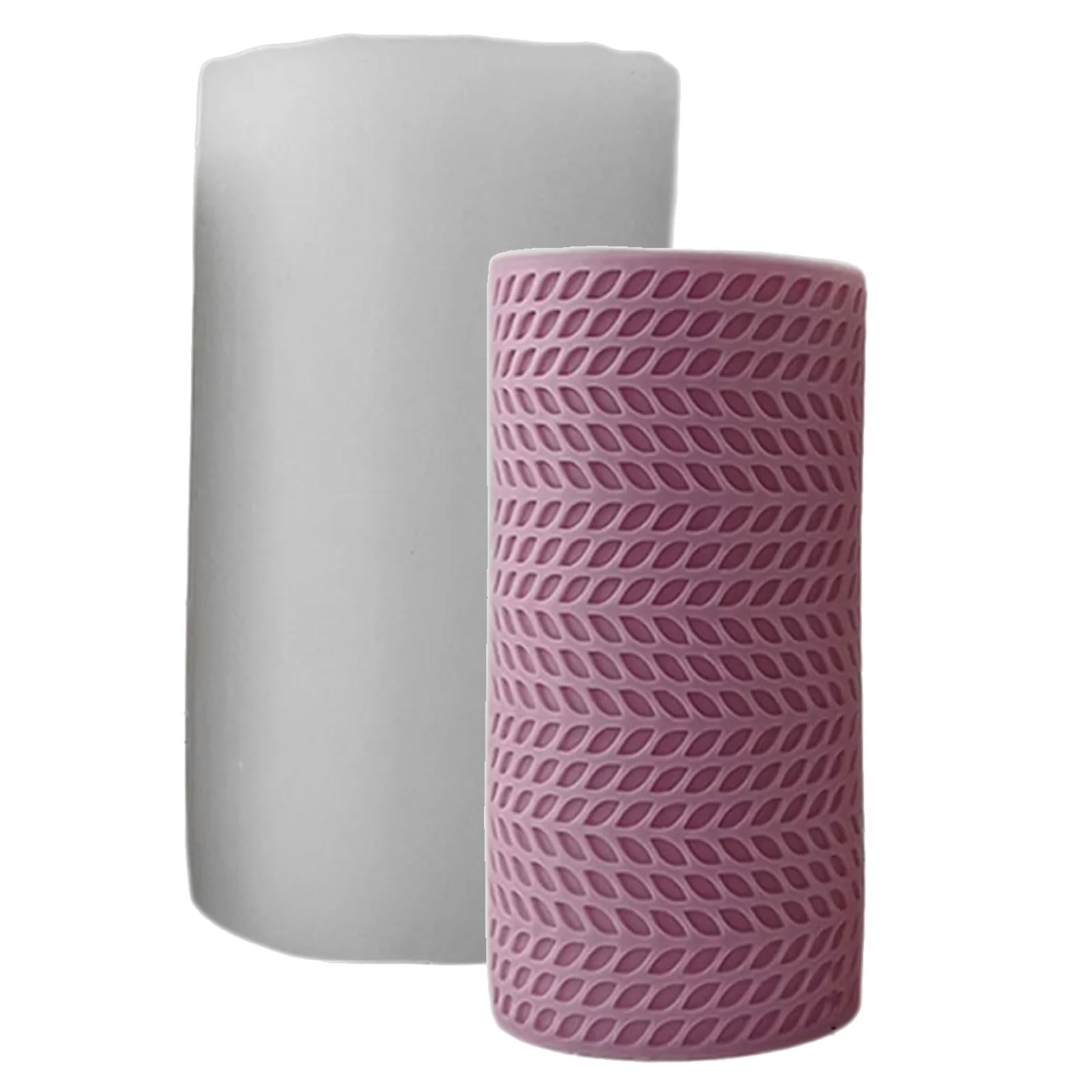 Zxfdsfdbnm Silicone Star Embossed Cylinder for Craft Making Supplies Silicone Cylindrical Star Embossed