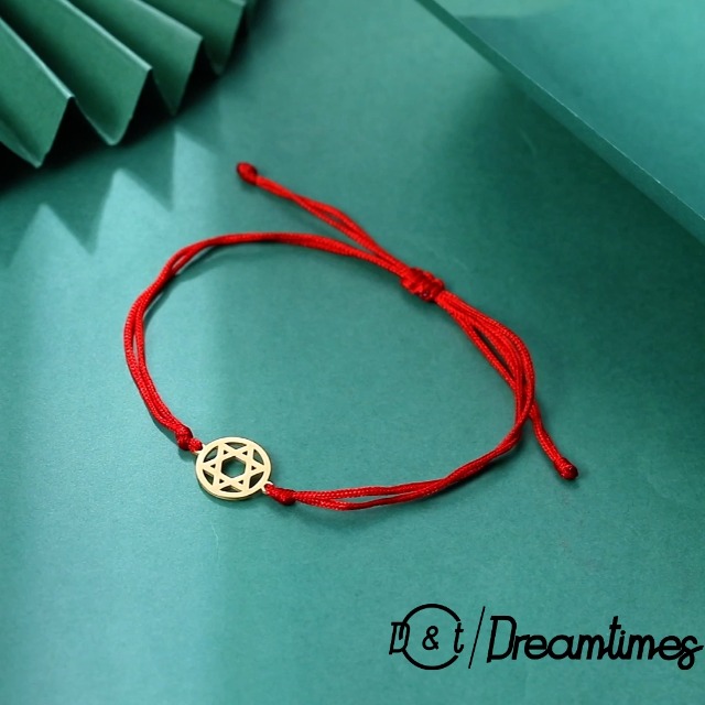 Pulsera Estrella de David de Acero Inoxidable miniatura 7
