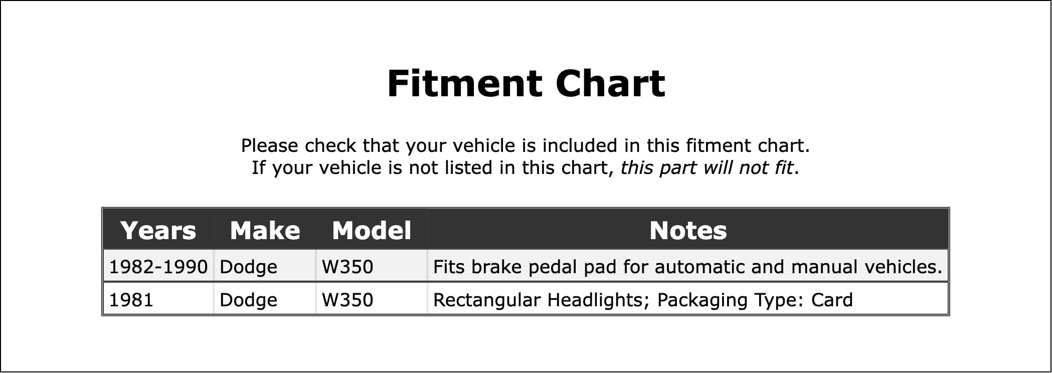 Headlight Adjusting Screw Compatible With Dodge W350 1990 1989 1988 1987 1986 1985 1984 1983 1982 1981 P-2226090