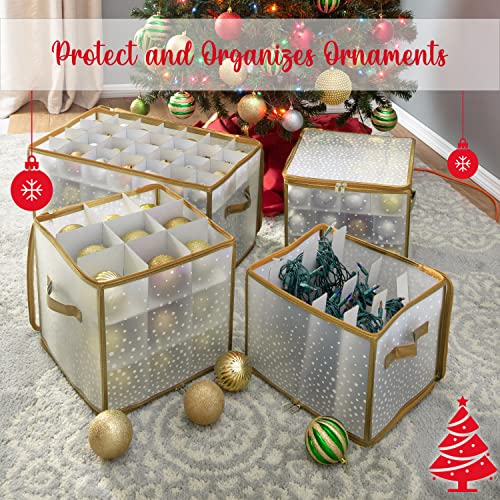 Simplify Ornament Storage, 1 Pack, Gold - Image 4