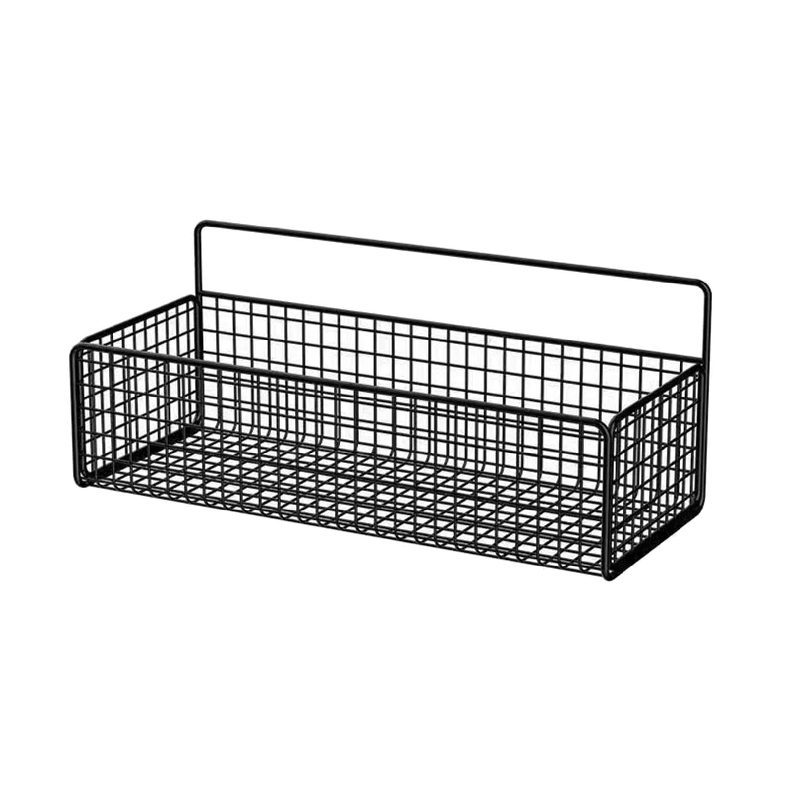PANIER DE RANGEMENT Suspendu Au Mur Porte-fruits Cuisine Corbeille EUR