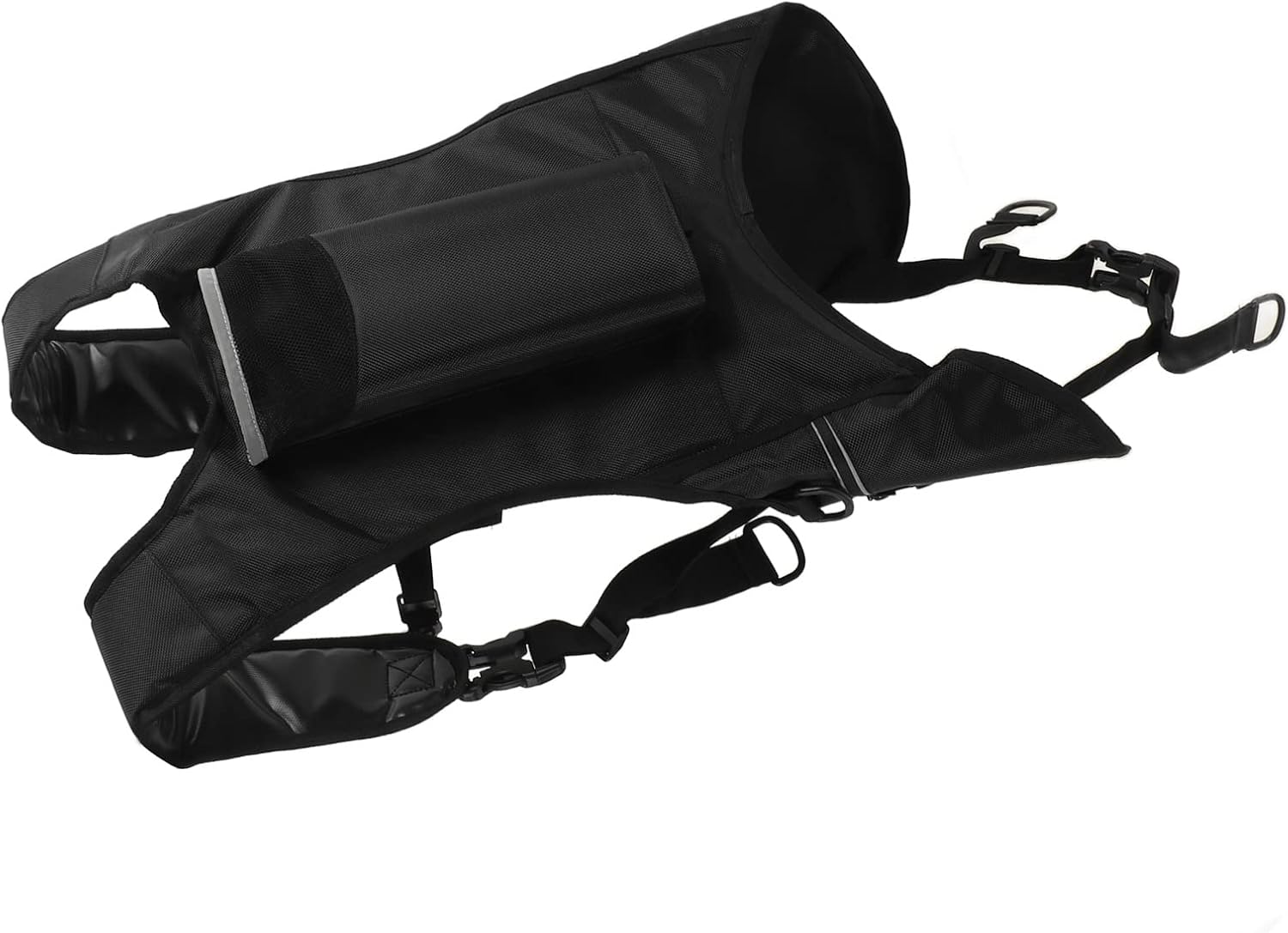 Diving Backpack, Adjustable Elastic Mesh Oxygen Bottle Support with Snap Button Diving and Snorkeling Gear