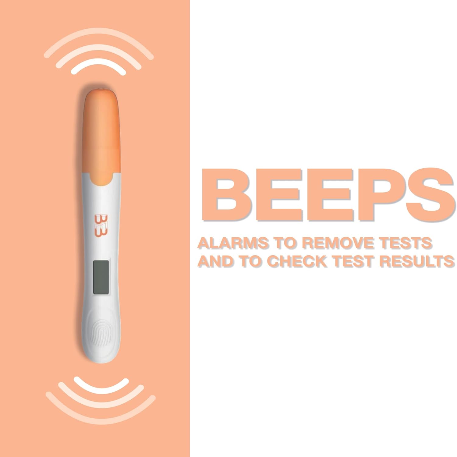 [2 Pack] BEB Digital Pregnancy Test - Easy-to-Read Results