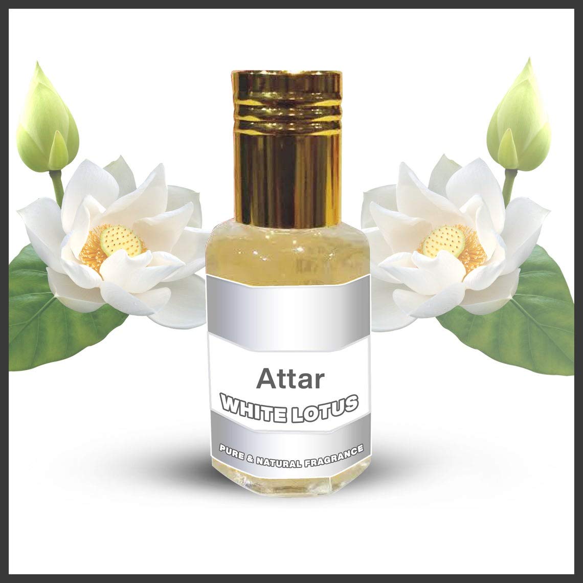 White Lotus Attar / Pure White Lotus Perfume Fragrance Roll