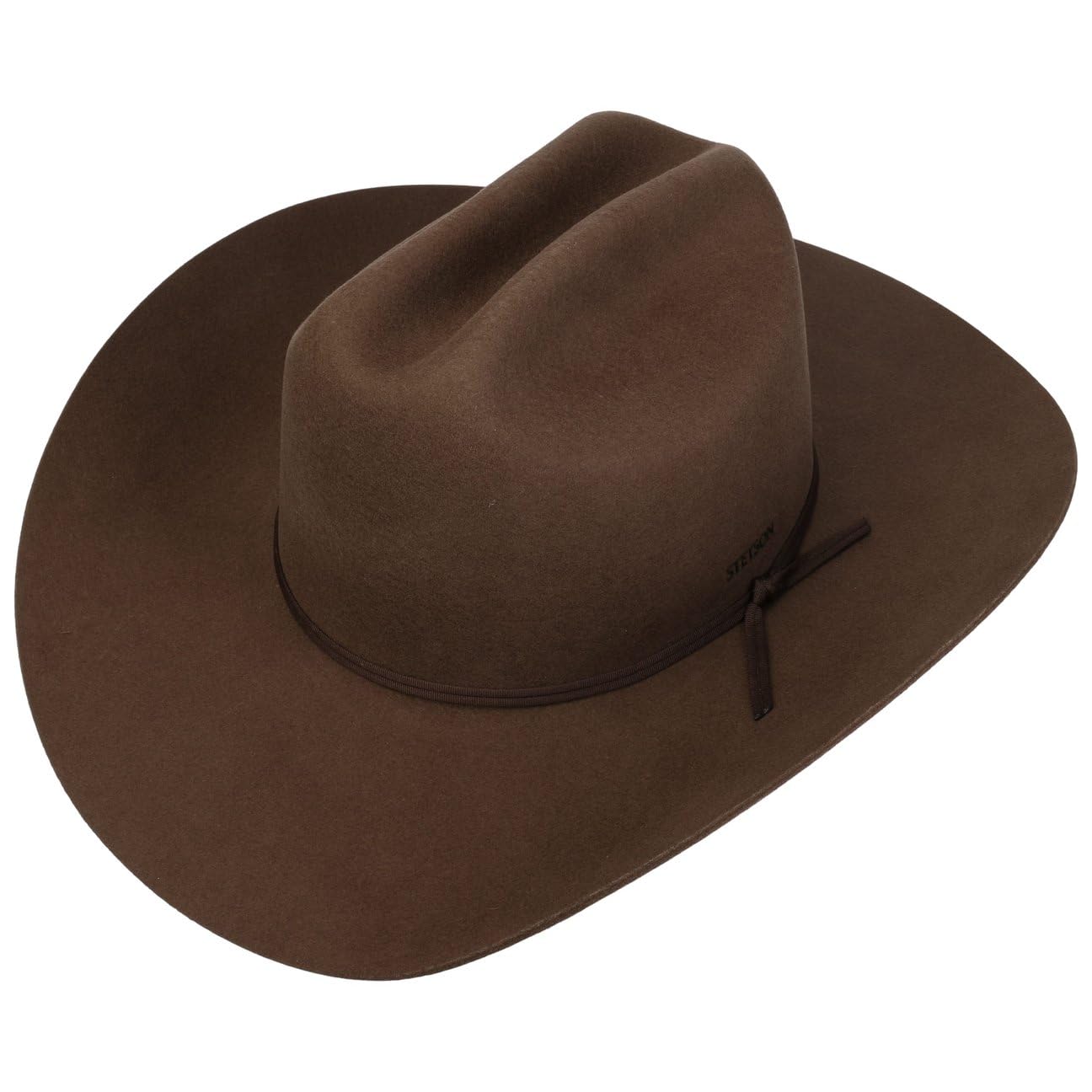 Stetson Diamondville Cappello Cowboy Cattleman Feltro di Lana Asahi Guard Uomo Autunno Inverno