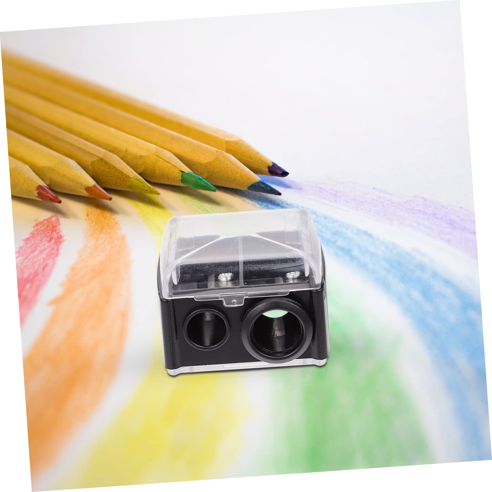 Gogogmee Makeup Sharpener Pencil for Eyeliner Brow Dual-Ended Sharpener Quality Makeup Tools Random Color