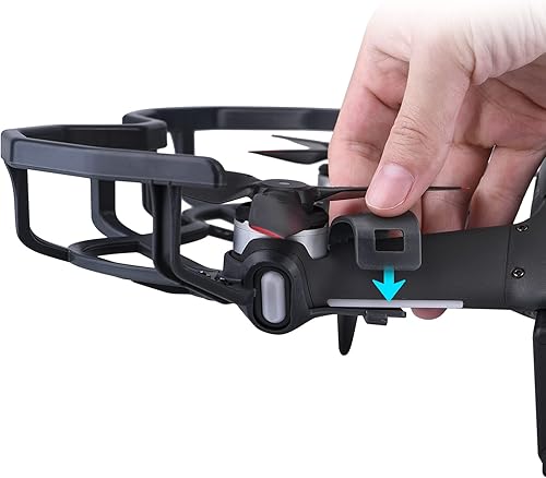 Miniatura 4 de HeiyRC Protector de hélice para DJI FPV Drone, protector de accesorios anticolisión cuchillas de parachoques accesorios de protección