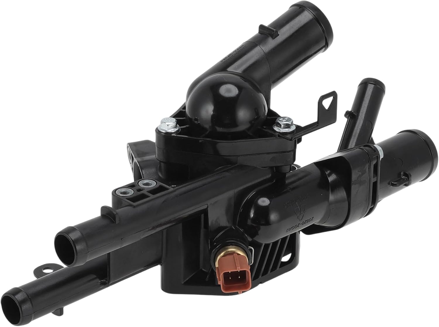 Engine Coolant Thermostat Housing Assembly for Kia Optima 2.4L 2016-2020 for Hyundai Santa Fe 2.4L 2019-2020 for Hyundai Sonata 2.4L 2015-2019 Replace No.25600-2GGA5
