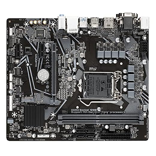 Placa Mãe H510M S2H Ultra Durable Intel LGA 1200 DDR4 11º/10º Geração M-ATX GIGABYTE