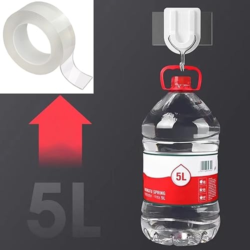 Miniatura 2 de Cinta nanoadhesiva de doble cara resistente de doble cara para decoración de pared y colgar en el hogar, oficina, fijación de alfombras de muebles,