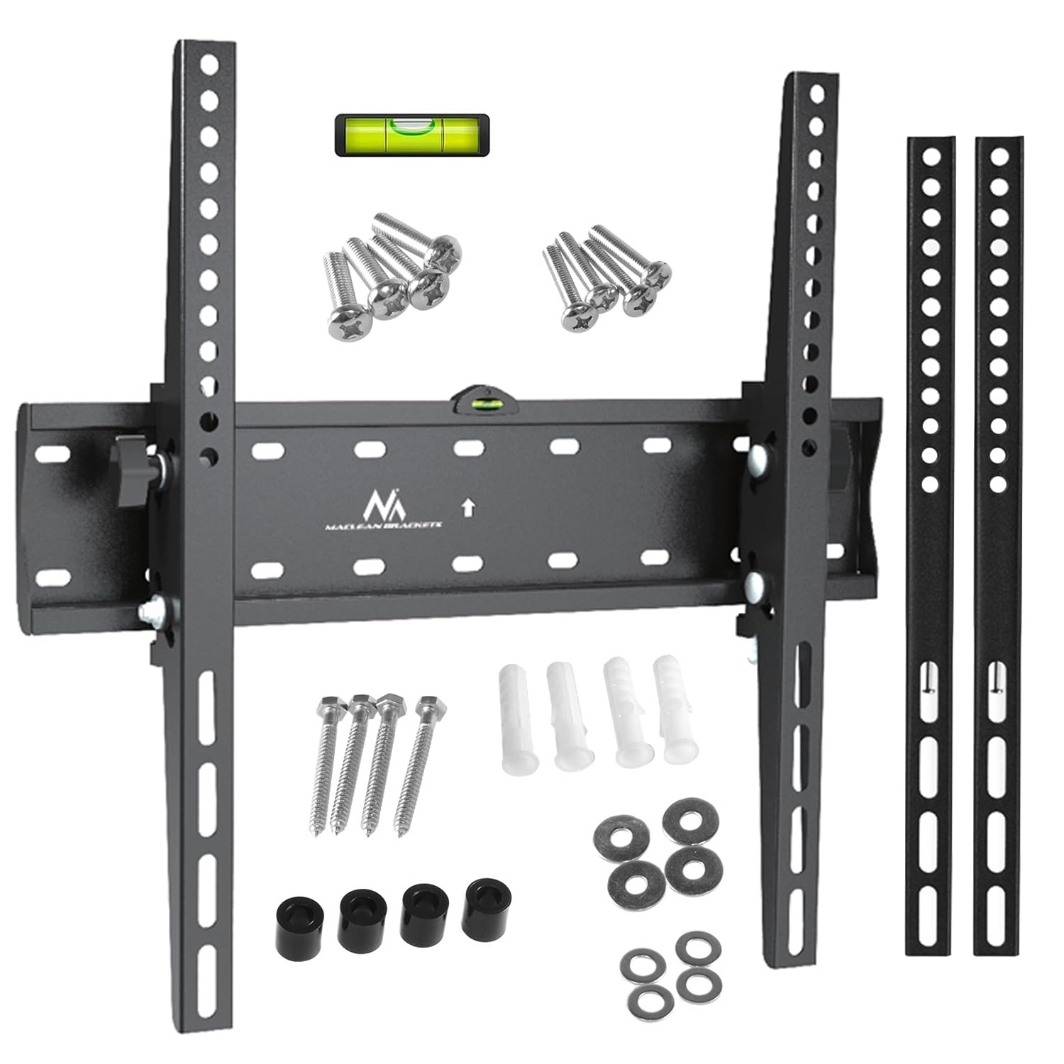 Maclean MC-665 QLED OLED LCD LED Plasma TV Halterung 32"-75" Halter bis 40 kg Wandhalterung Wandhalter max. VESA 400x400