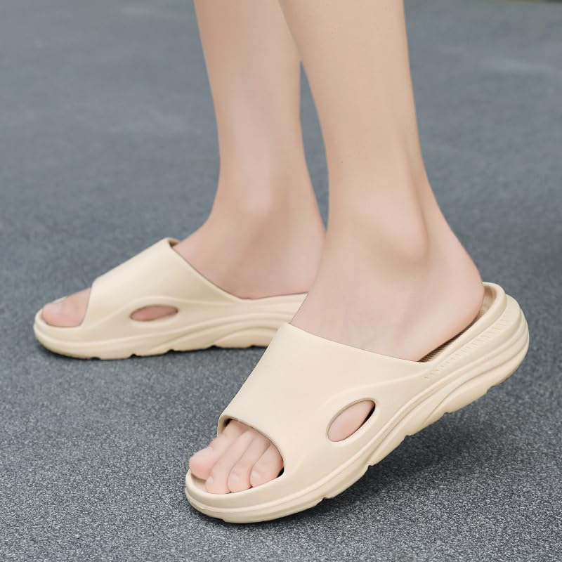 Cloud slides sandals for women men,womens Recovery slides EVA Anti-Slip shower shoes,Open Toe Garden Shoes,Mens Sandals slippers Indoor Outdoor Size - Image 6