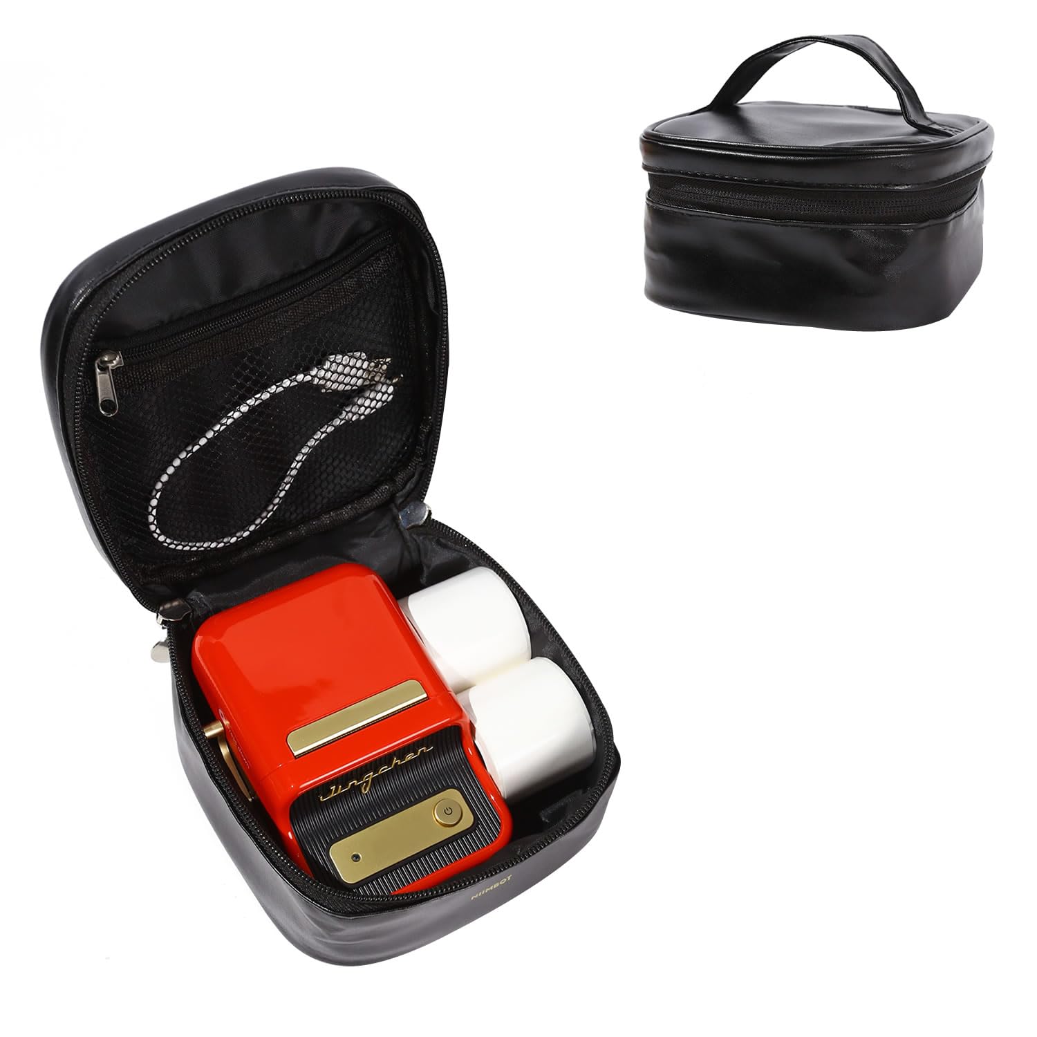 LMASBLTER Case Compatible with B1/B21/B3S/M110/M120/P50/T50M Label Maker Printers, Labeler Storage Portable Carrying Bag Holder for Printer, Refill